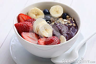 Acai bowl Stock Photo